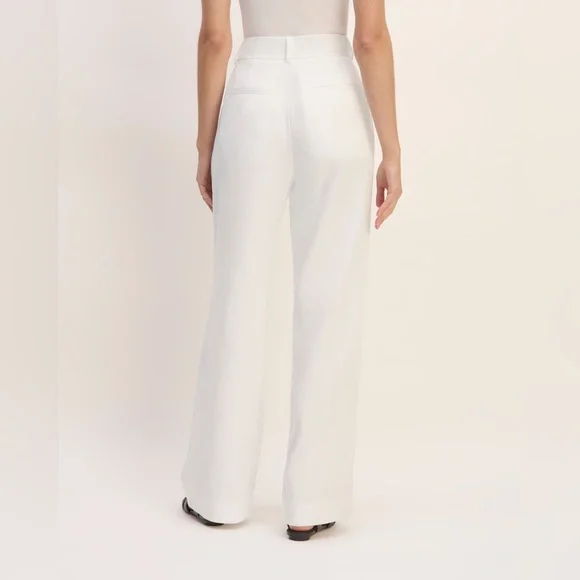 NWOT - The Way High Cotton Pants in White - Size 10R - Picture 4 of 8